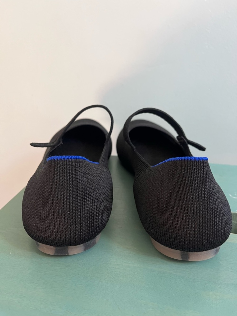 Rothy’s EUC women’s 8.5 The Square Black Mary Jane Flats - Picture 4 of 13